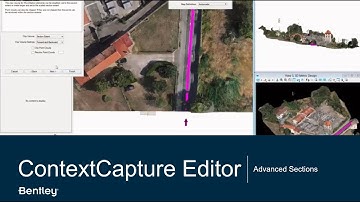 ContextCapture Editor: Advanced Sections
