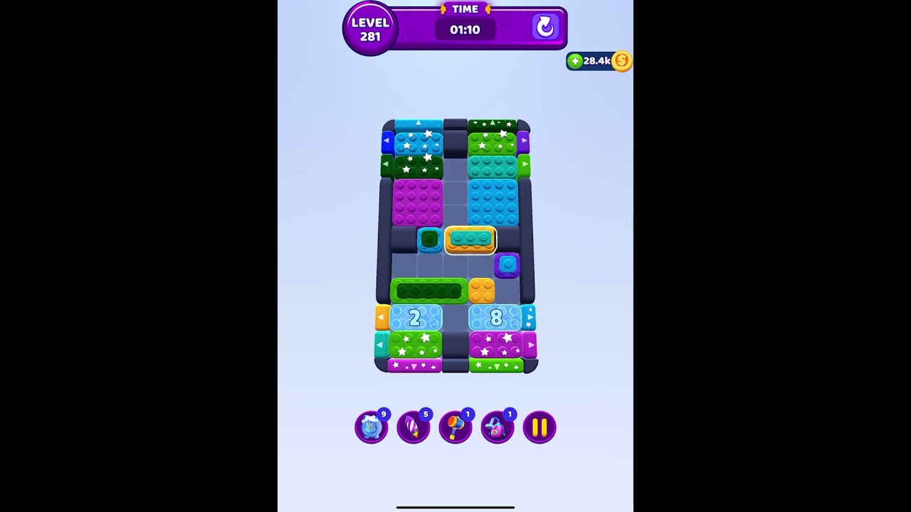 Color block jam level 281 - YouTube