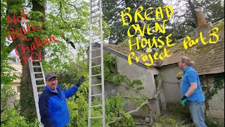 Not Quite a Chateau DIY 245 - Bread Oven Tower Project Part 3 - Patrick and Stuart are Tree Fellas