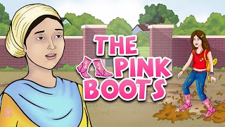 The Pink Boots | How To Be Happy and Positive | Sikhnet Animated Story screenshot 5