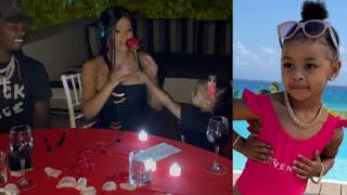 Kulture Crashes Cardi B and Offsets Romantic Valentine&#39;s Day Dinner