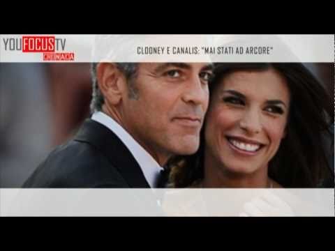 Clooney e Canalis: "Mai stati ad Arcore"