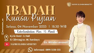 Download lagu Ibadah Kuasa Dalam Pujian - Ev. Winda Larasati