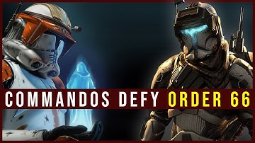The Clone Commando Squad that REFUSED ORDER 66 and PROTECTED JEDI | Star Wars Legends