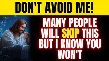 🛑 GOD SAYS PLEASE DON