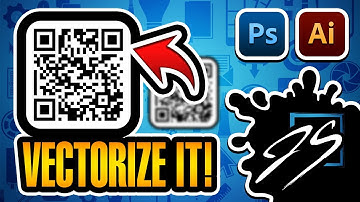 QR Code to Vector for BEST quality - Illustrator Tip