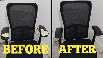 How to Fix Haworth Zody Office Chair Armrest | Easy #diy #project #office