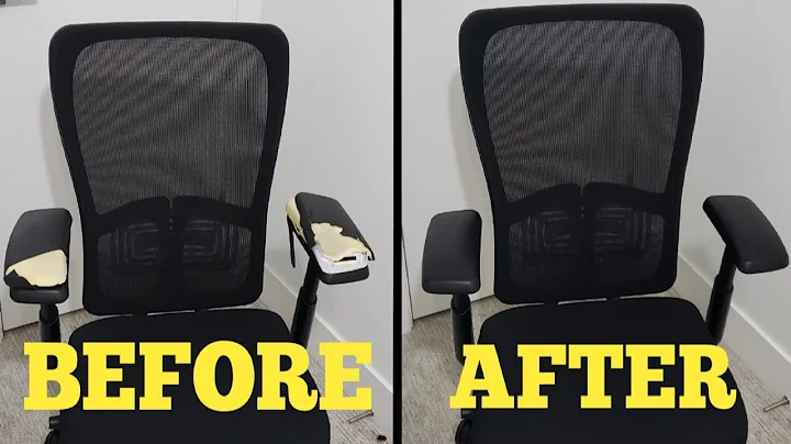 How to Fix Haworth Zody Office Chair Armrest | Easy #diy #project #office