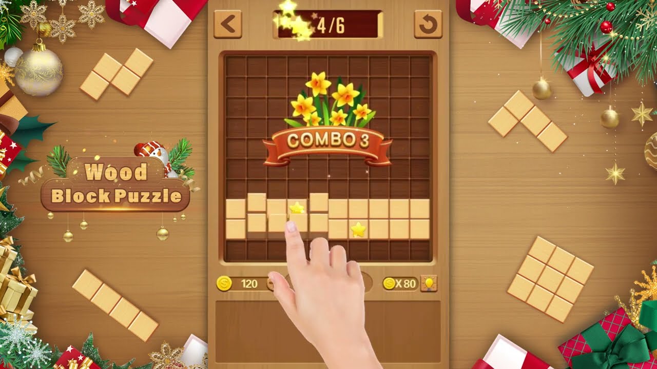 Wood Block Puzzle MOD APK cover