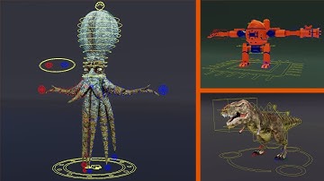 Character Rigging Demo Reel | 2024 | リギングポートフォリオ