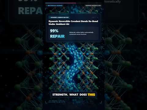 Day13 Trend Self Healing Graphene Aerogels — Trend Insights & Future Tech #Shorts