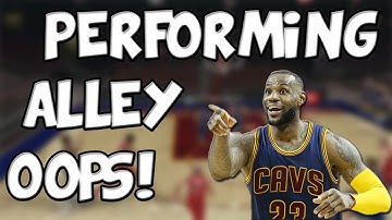 NBA 2K16 | How To Perform Alley-Oops