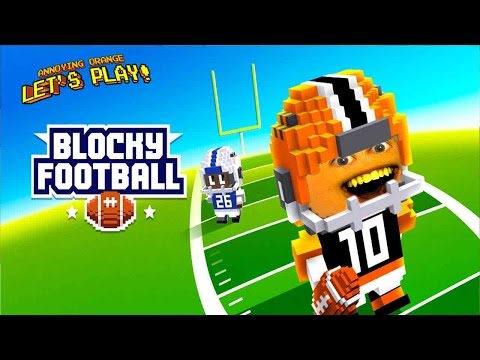 Annoying Orange Plays - Blocky Football