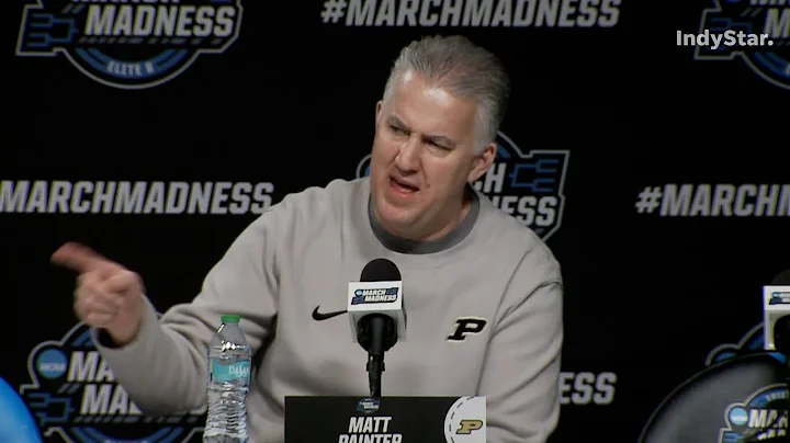 Purdue coach Matt Painter rant on NIL, transfer portal in March Madness Sweet 16 press conference
