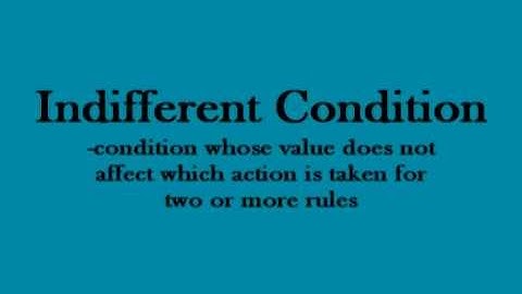 Chapter 9 - Decision Tables