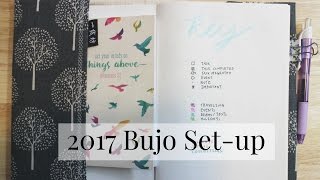 2017 Bullet Journal Set-up | Everything Janis