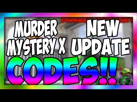 Murder Mystery X 2019 Codes Update Roblox Youtube - 10 murder mystery x codes roblox tutorials