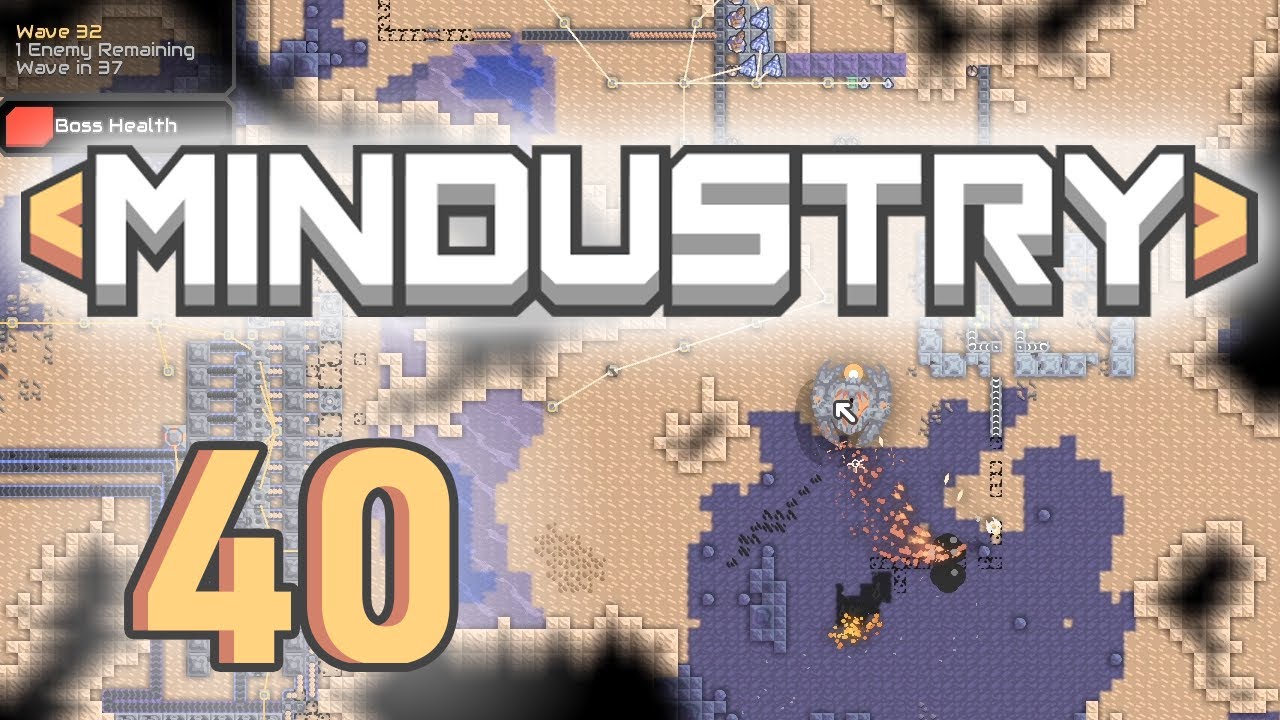 NOT PREPARED Tar Fields Boss! Mindustry Ep 40 Let's Play - Factorio meets Tower Defense Game