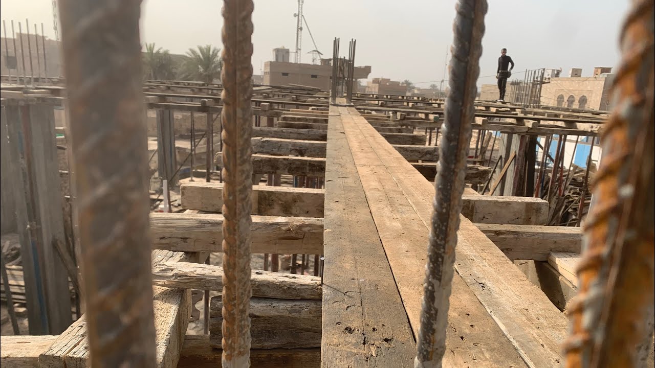 تكعيد وعمل الجسور فوق الاعمدة الخرسانية بناءً على طلب المشاهدين #بلد