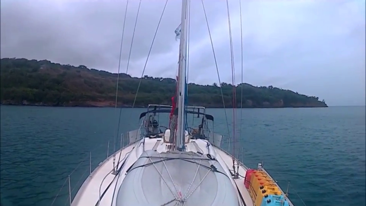 EP 88 Panama to Australia with 37 waypoints on 24 Islands, on Annecam