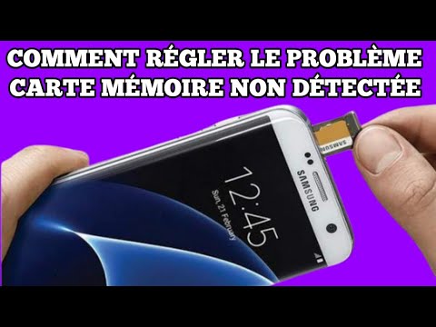 Vidéo: Comment Déterminer Pourquoi Le Téléphone Ne Voit Pas La Carte Mémoire