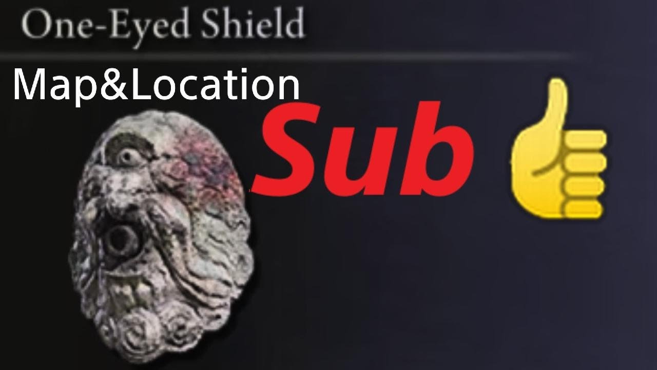 ELDEN RING - 🛡️ One-Eyed Shield 🛡️