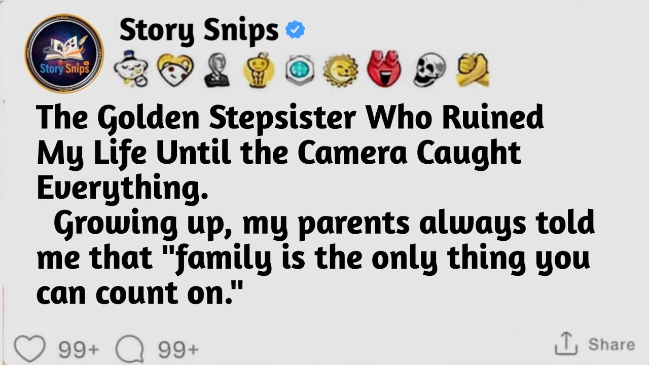 The Golden Stepsister Who Ruined My Life Until the Camera Caught Everything. [Full Story]