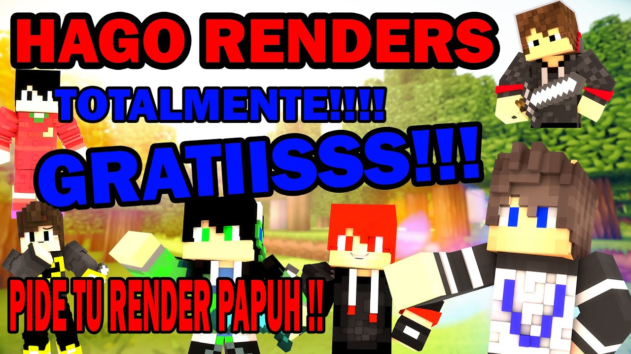 HAGO RENDERS GRATIS!!!  RENDERS PARA!!!