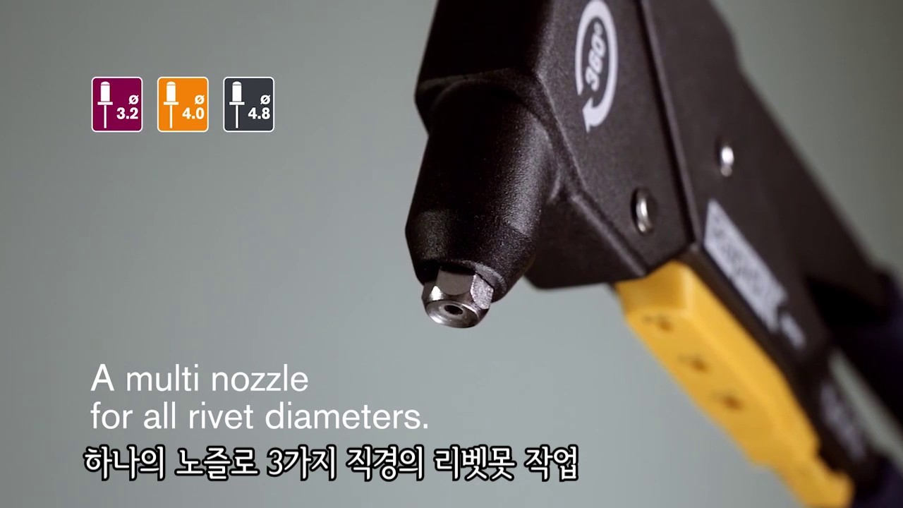 래피드 멀티 리베터기 RP40 MULTI, RP60 MULTI