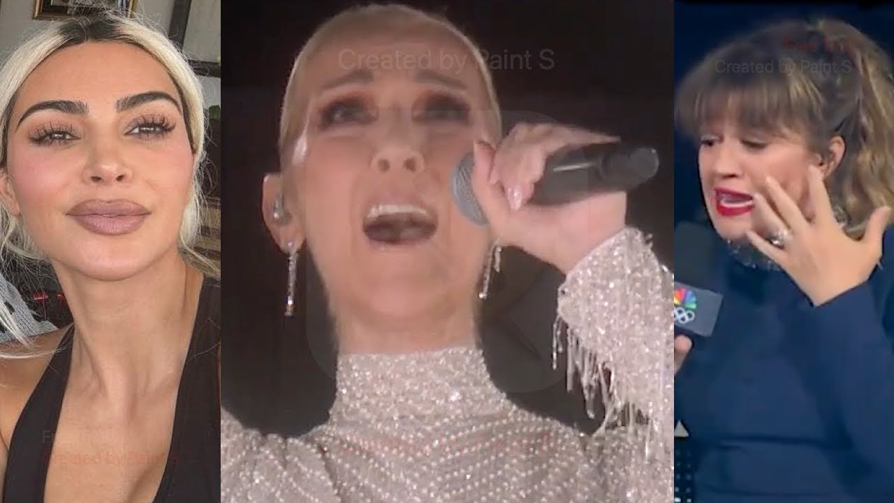 ⁣Celebs React To Celine Dion's Comeback Olympics Performance