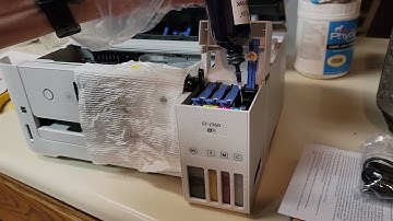 How to add sublimation ink to an Epson 2760