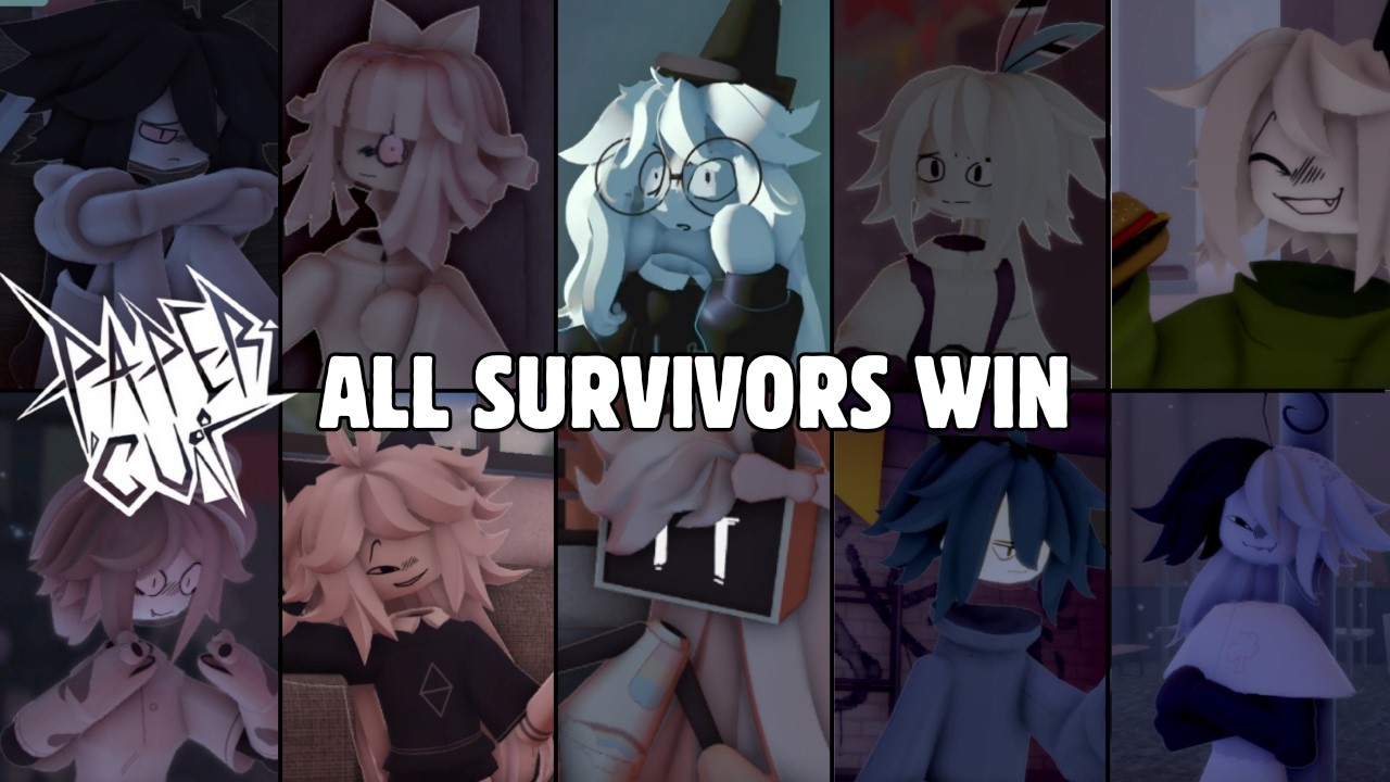 All Survivors Win - Roblox Paper Cut (FPE)