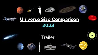 Universe Size Comparison 2023 | Trailer!
