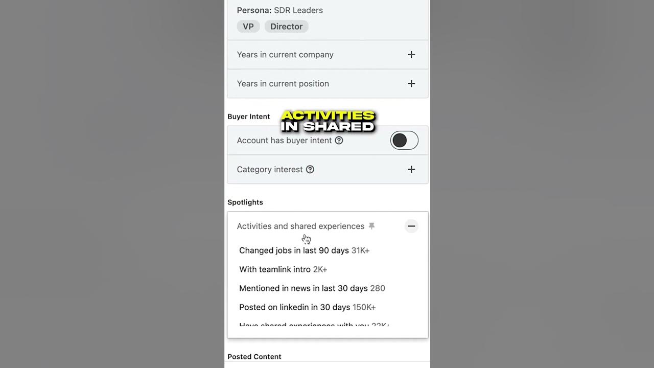 How to find prospect youtube