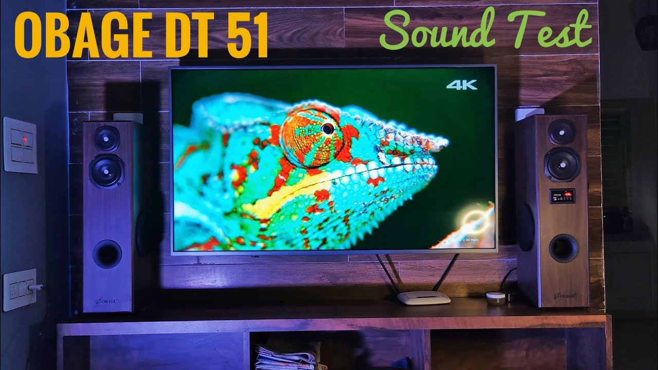 Obage DT 51 Dolby Atmos Sound Test 🔥 Feel like a Theatre ️😍🔊🎶 Best sound system under 10k