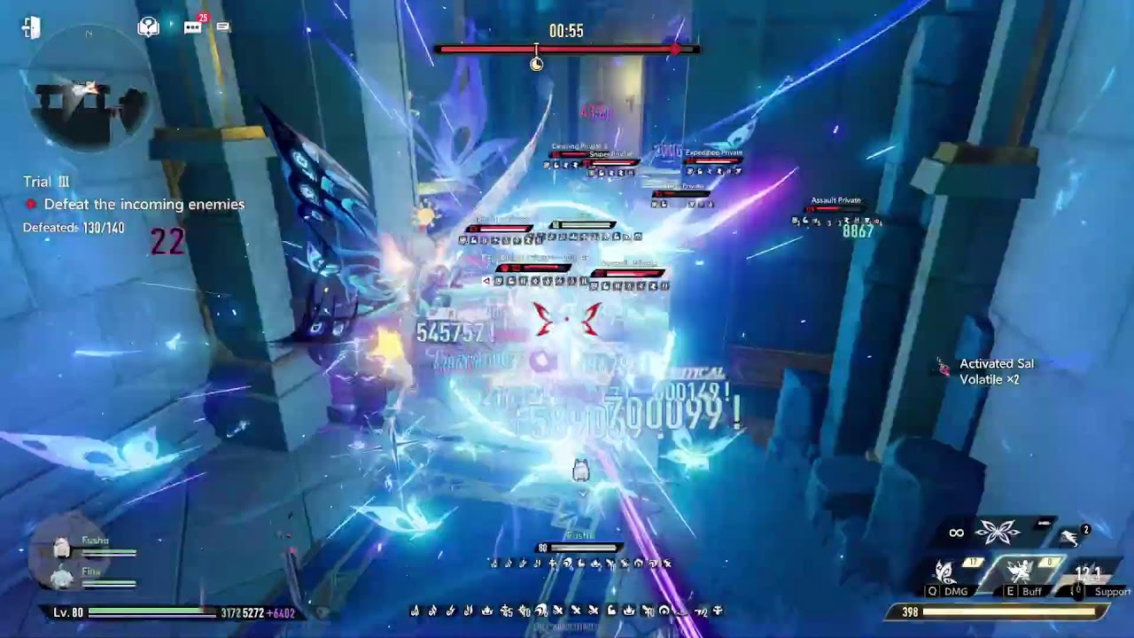 [ Duet Night Abyss / DNA ] Chapter 2.13: THEATER RUN + 4th Volition or HYDRO WEDGE GRINDING MAXING