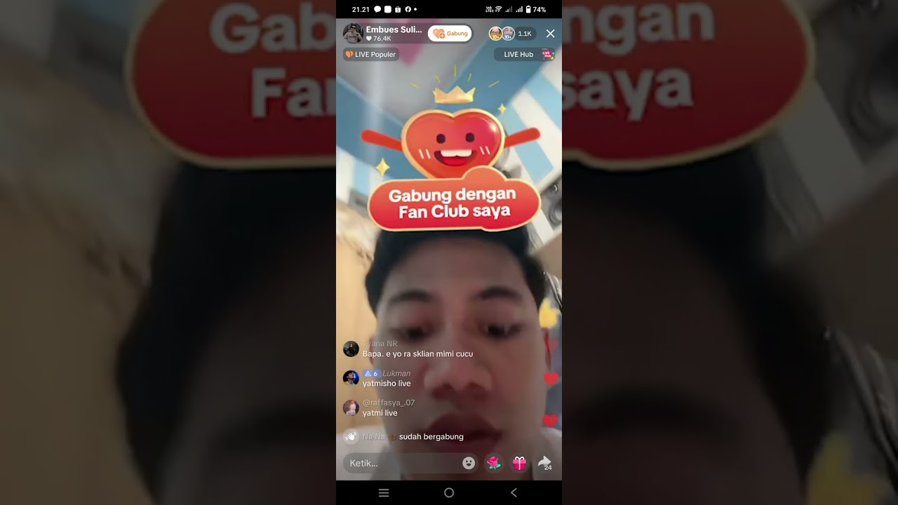MALAM INI EMBUES LIVE BERSAMA JAGOAN ARCELLIO🥰