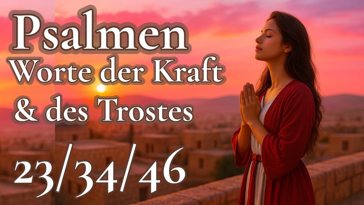 Psalmen der Kraft und des Trostes | 23, 34, 46, Jesaja | Meine Seele singe, lobe meinen Herrn
