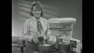 Bricks, Ravioli, and Spaghetti bolognese with Fanny Cradock (1966) | BBC