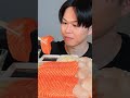 Mukbang ASMR Salmon サーモン #shorts
