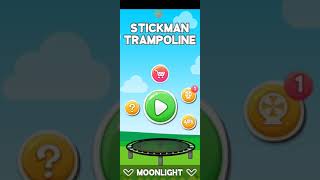 🤪Crazy stickman trampoline Jump and Flip Game played by master piece gaming screenshot 3