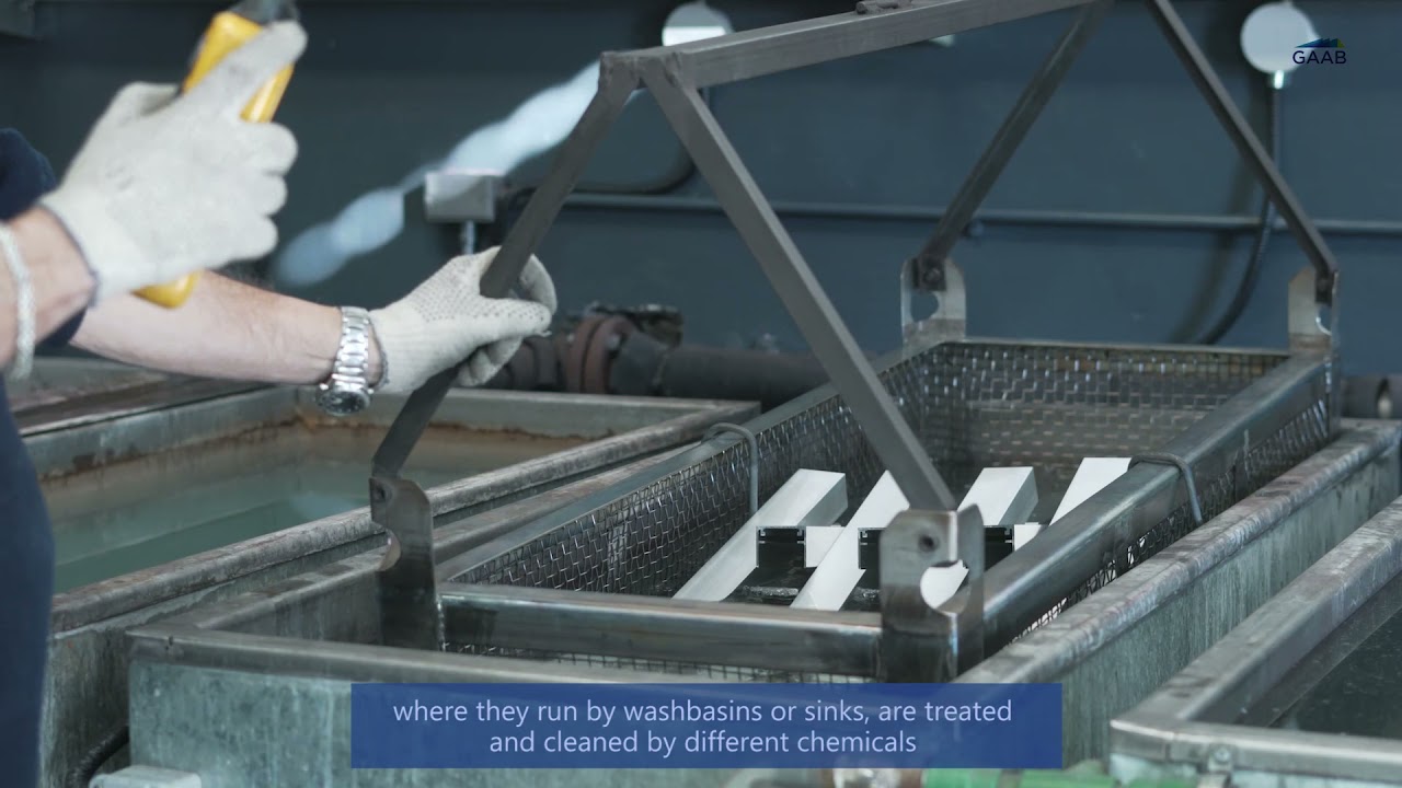 GAAB LOCKS HOW ITS MADE - T391-04 Panic Exit Device