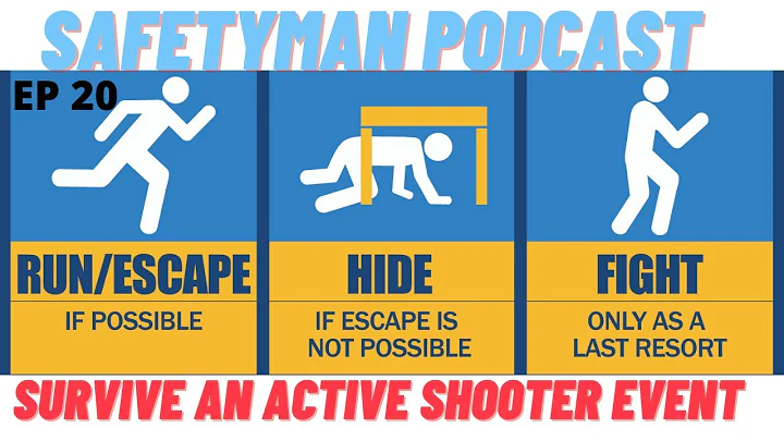 Ep 20: RUN HIDE FIGHT Tips on how to survive an active shooter event