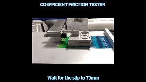 HD-A841-1 Coefficient Friction Tester