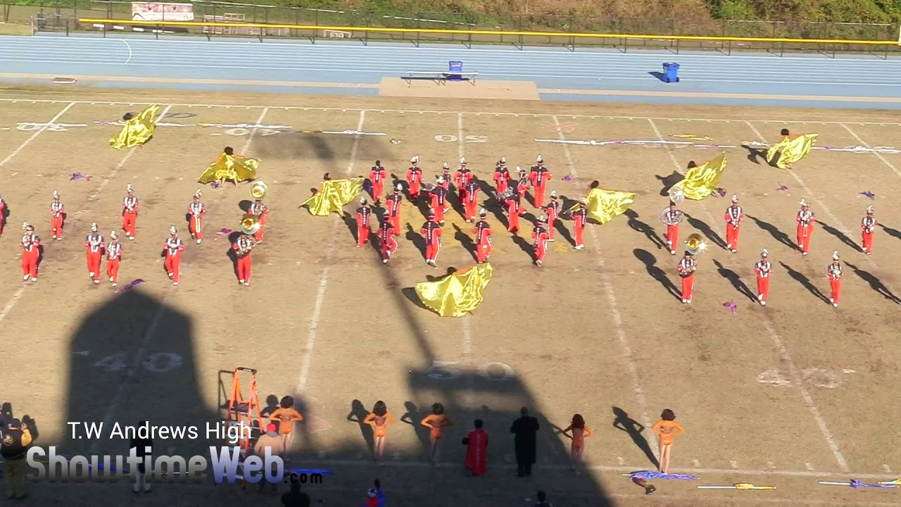 T.W Andrews High Marching Band 2018 YouTube