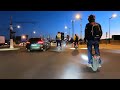 Du Canal Saint-Denis à Paris en gyroroue — Sherman S — balade au coucher du soleil