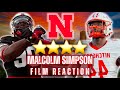 Nebraska's NEXT Ndamukong Suh🐂🔥| MUST-SEE FILM REACTION | Malcolm Simpson | Husker Football News