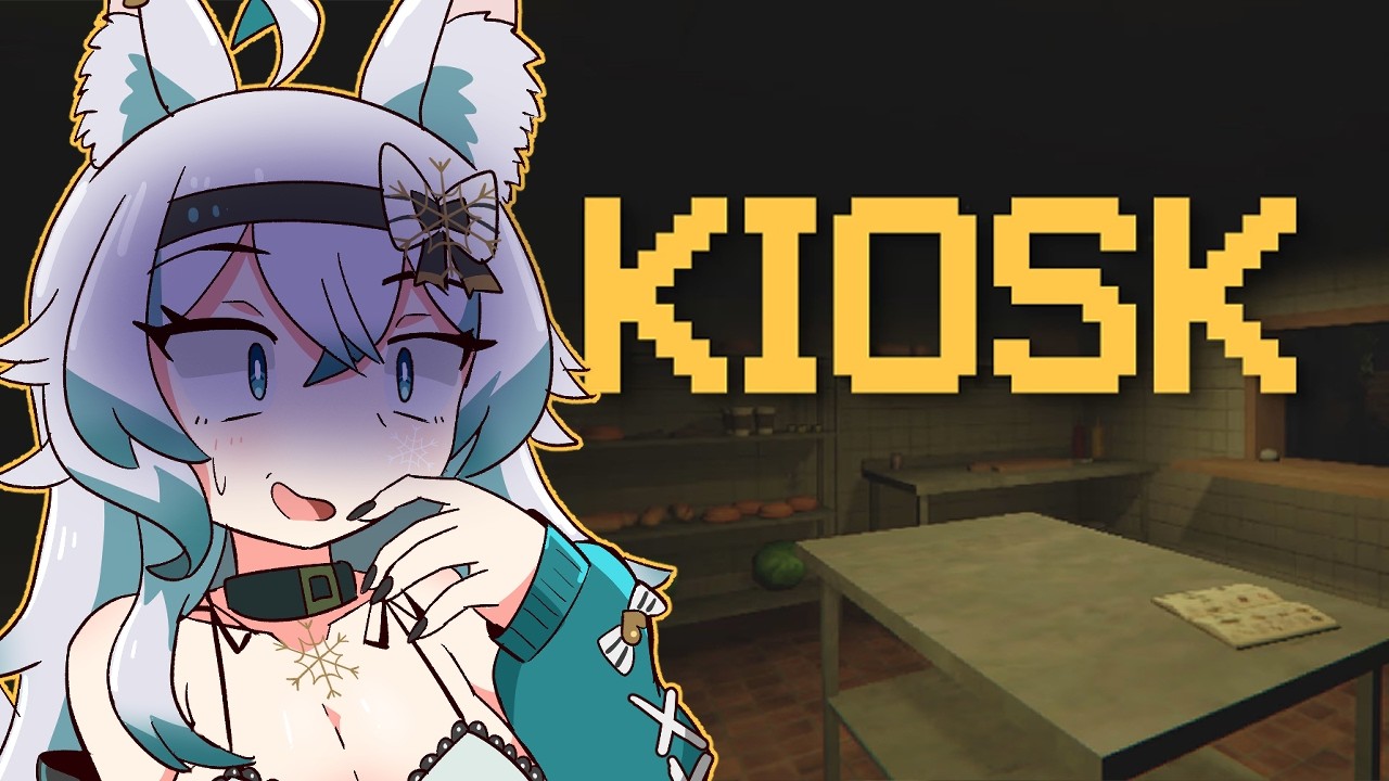 [First Play] Kiosk - Horror Cooking Game ♥ | [ Vtuber ] ♥