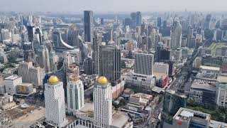 Full Bangkok city insane 4K 360 view from Thailand's Tallest skyscraper - Baiyoke Tower II