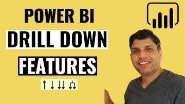 Power BI Drill Down and Hierarchy Features